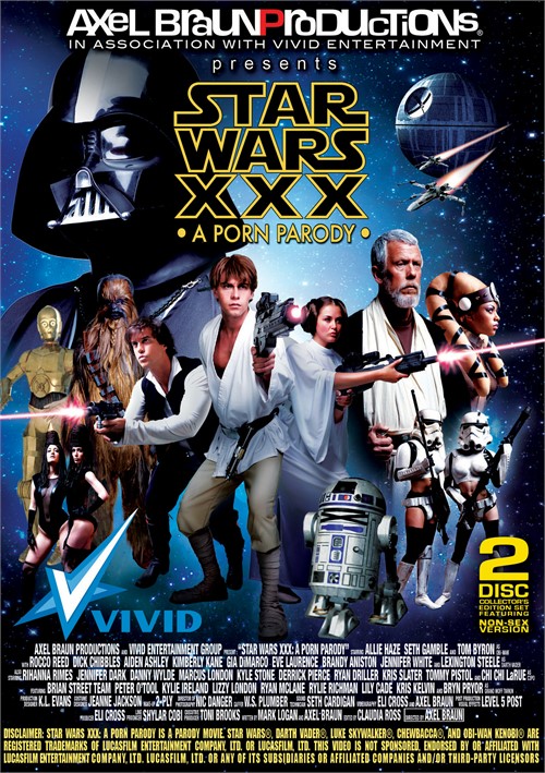 Star Wars XXX A Porn Parody cover DVD
