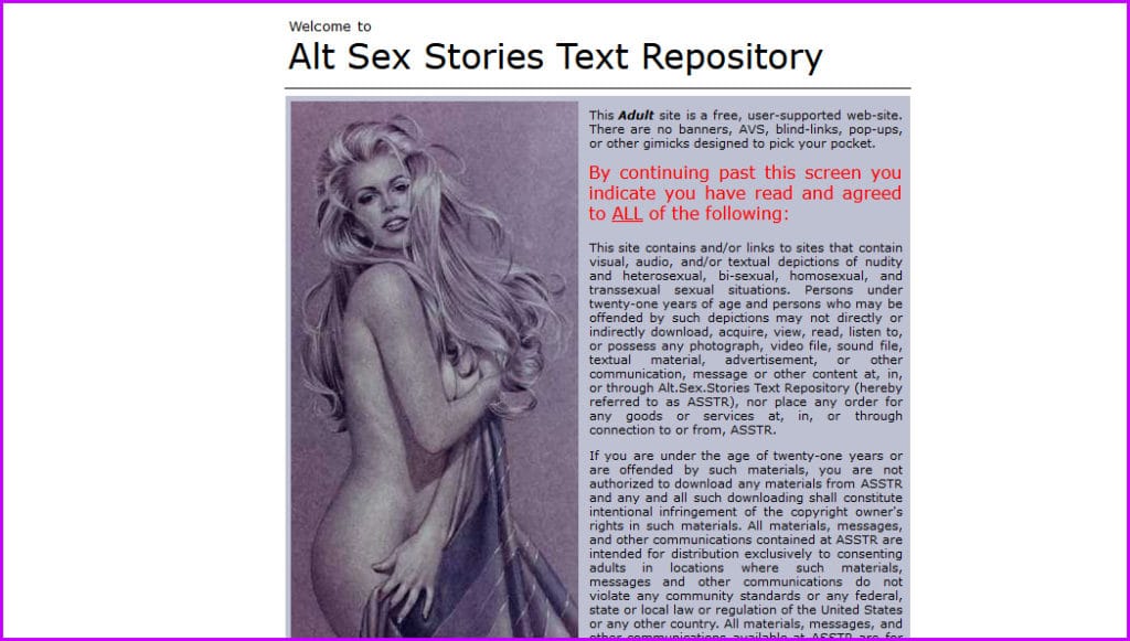 Alt. Sex Stories