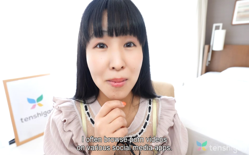 Tenshigao JAV subtitles screenshot 4